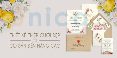 Học thiết kế thiệp cưới đẹp từ căn bản tới nâng cao