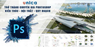 TRỞ THÀNH CHUYÊN GIA PHOTOSHOP KIẾN TRÚC, NỘI THẤT, QUY HOẠCH