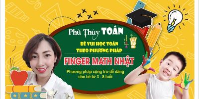 Bé vui học toán theo phương pháp FINGERMATH NHẬT
