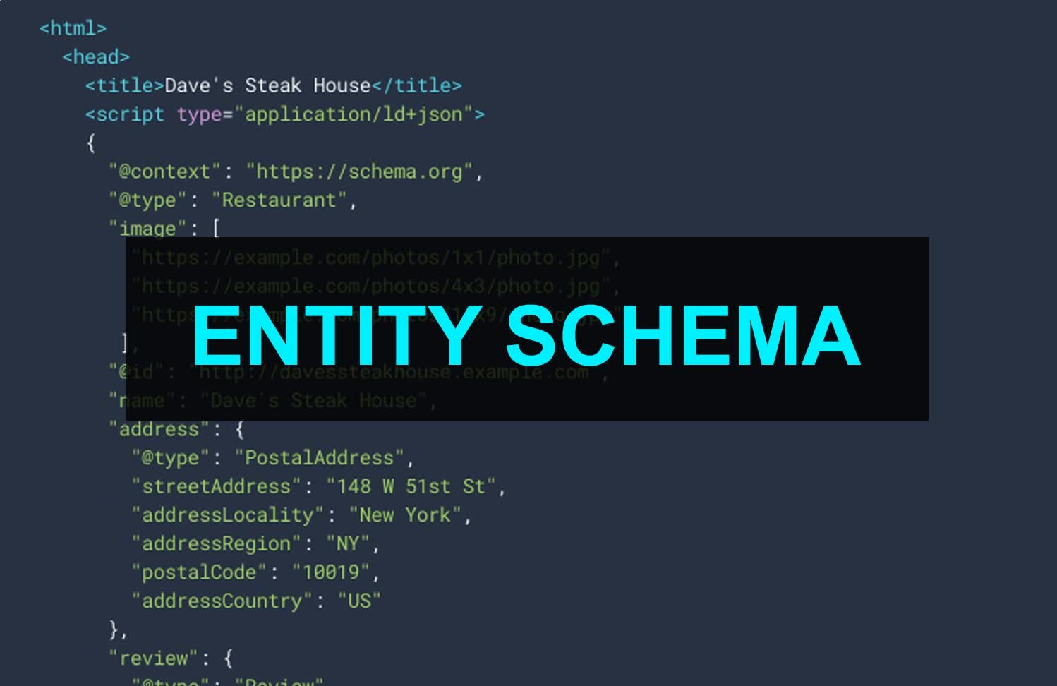 93. Entity Schema Hướng Dẫn Triển Khai Chi Tiết 2019
