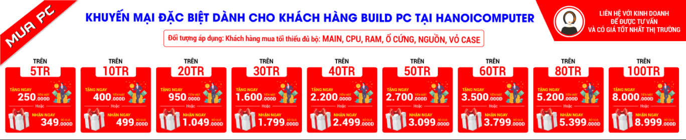 Xây dựng cấu hình pc