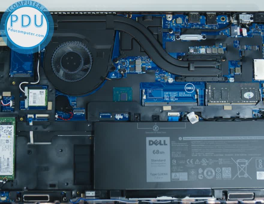 Dell Precision 3530 Core i7-8750H / RAM 8GB / SSD 256GB / FHD / Nvidia Quadro P600 4GB GDDR5