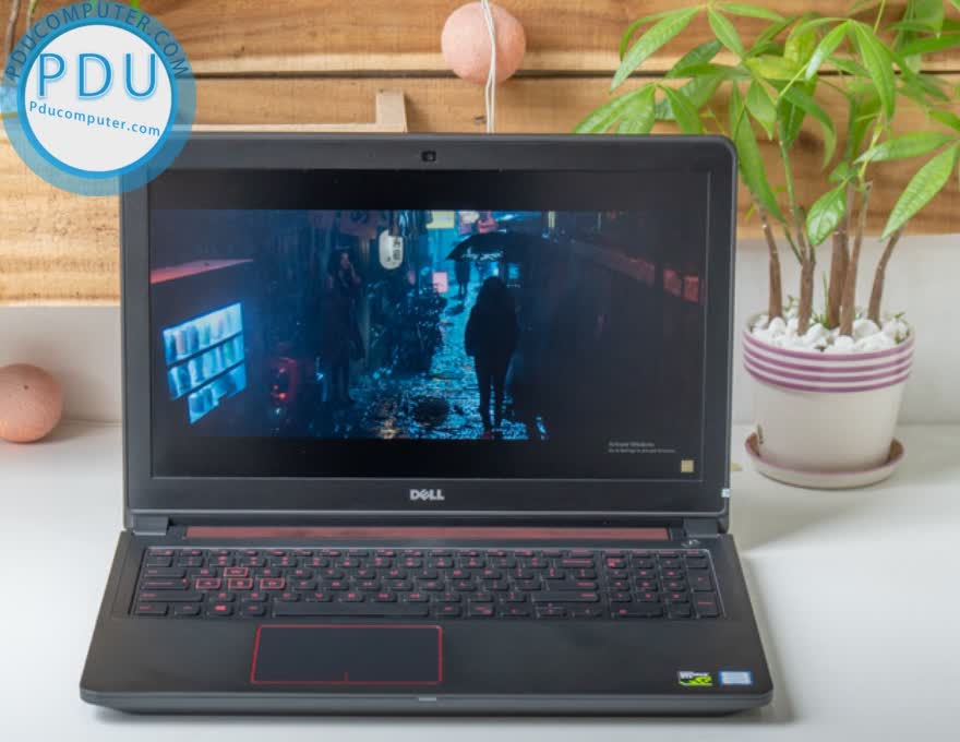 Laptop Cũ Dell Inspiron 5577 Gaming i7 7700HQ | RAM 8 GB |HDD 500GB + SSD 128GB| 15.6” Full HD | VGA GTX 1050 (4GB)