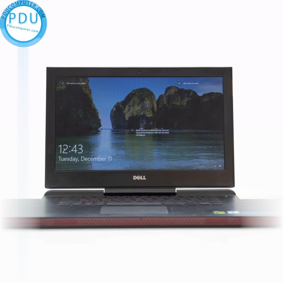 Laptop Cũ Dell Inspiron N7566 Core i7-6700HQ| RAM 8GB| SSD 128GB + HDD 1T| VGA 4GB NVIDIA GeForce GTX 960M| 15.6 inch full HD