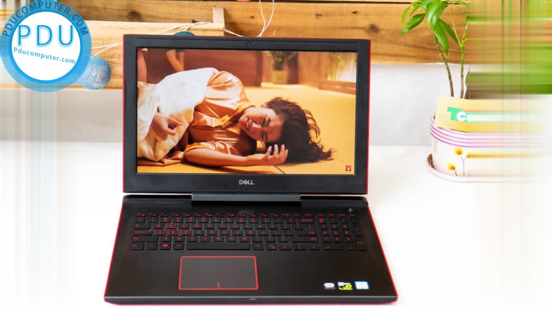 Laptop Cũ Dell Inspiron N7577 Core i5-7300HQ/ RAM 8GB/ SSD M2 128GB + HDD 500 GB/ NVIDIA GeForce GTX 1050 Ti/ 15.6 FHD
