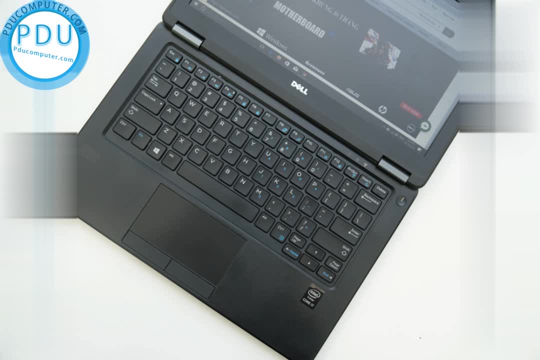 Laptop Cũ Dell Latitude E7250 | Core i5 | Ram 4GB | SSD 120GB |12.5 inch HD | intel HD Graphic 5500
