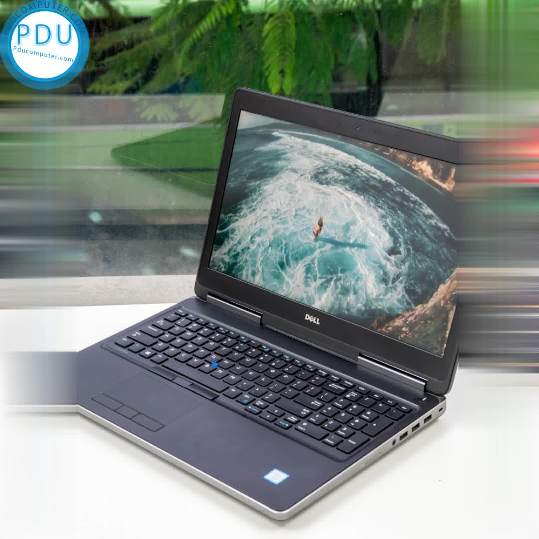 Laptop Cũ Dell Precision 7510 Core i7- 6820HQ| Ram 8GB| SSD 256G| VGA M1000M| Màn 15.6 Full HD