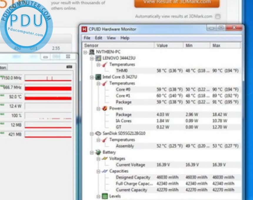 Lenovo Thinkpad X1 Carbon / i5*3317u/ ram 8g / ssd 128g /màn 14.0 HD 1600*900