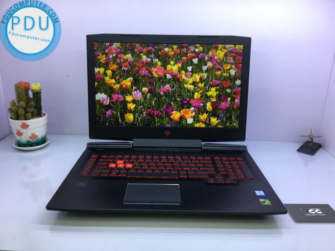 Laptop Cũ GAMING HP OMEN 17 2017 CORE I7 7700HQ/ RAM 16G/ SSD 128+HDD 1T/ GTX 1070 8G/ MÀN 17.3 FULL HD IPS