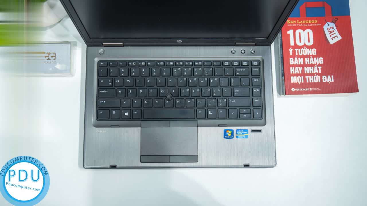 Laptop cũ HP Probook 6470b Core i5-3230M, Ram 4GB, SSD 120GB, HD 14 inch, Card On