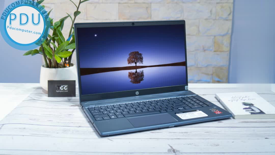 LAPTOP HP PAVILION 15 CW1063WM – Chip AMD Ryzen 5 3500U / Ram 8GB / SSD 128GB+1TB / 15.6 FHD