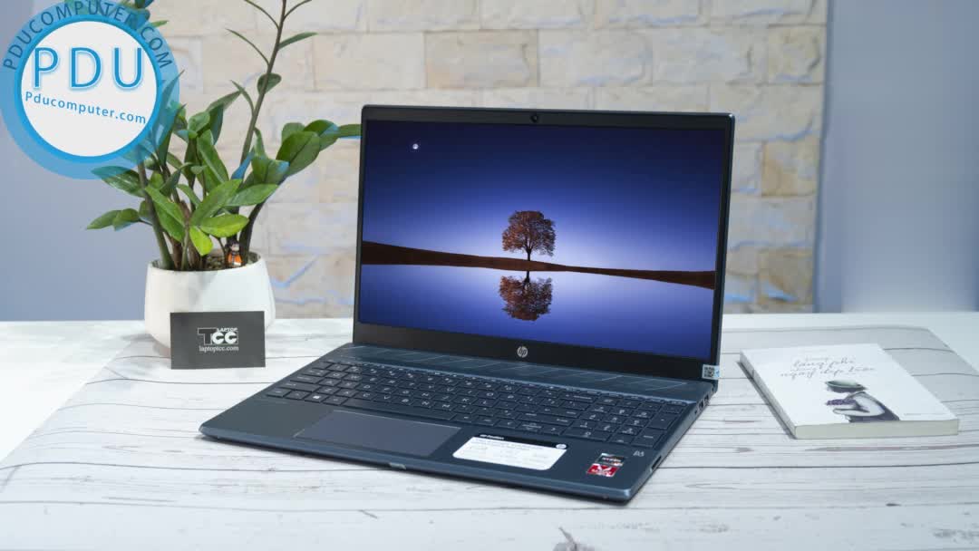 LAPTOP HP PAVILION 15 CW1063WM – Chip AMD Ryzen 5 3500U / Ram 8GB / SSD 128GB+1TB / 15.6 FHD