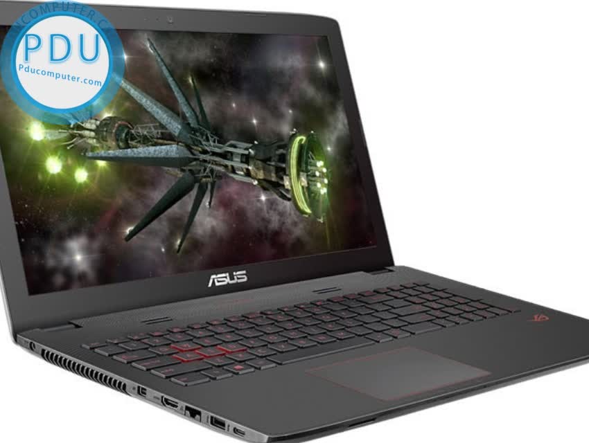 Laptop Cũ Asus GL752VW-T4163D (Core i7-6700HQ, RAM 8GB, HDD 1TB SSD 128GB, VGA 4GB, NVIDIA GTX 960M, 15.6 inch, FULL HD 1920X1080)