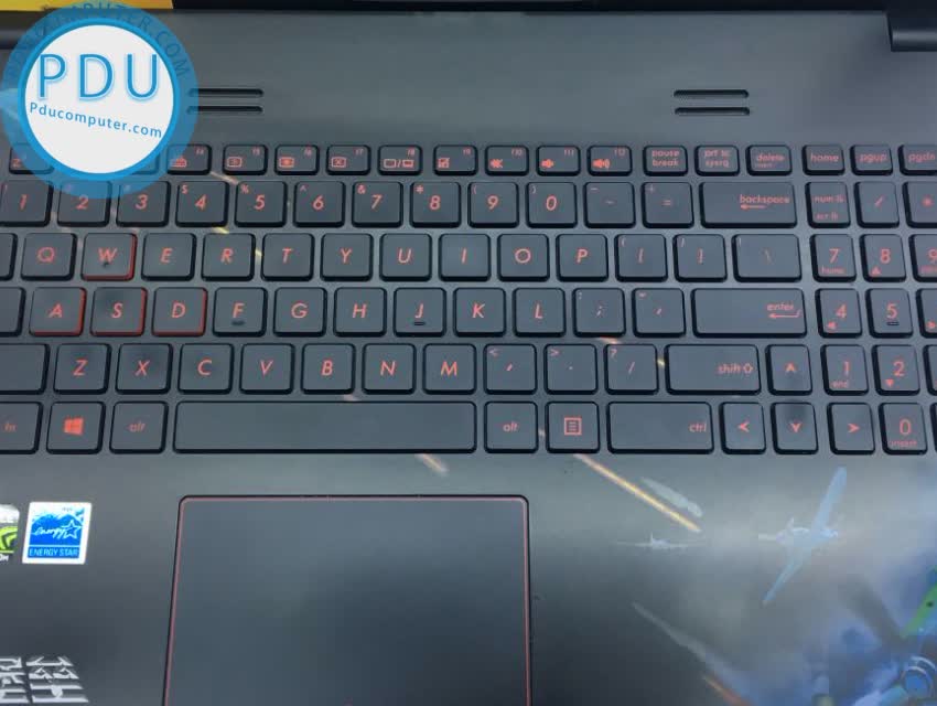 Laptop Cũ Gaming Asus GL552VW-DH71 Core i7-6700HQ, RAM 8GB, HDD 1TB, VGA 4GB, NVIDIA GTX 960M, 15.6 inch, FULL HD 1920X1080)