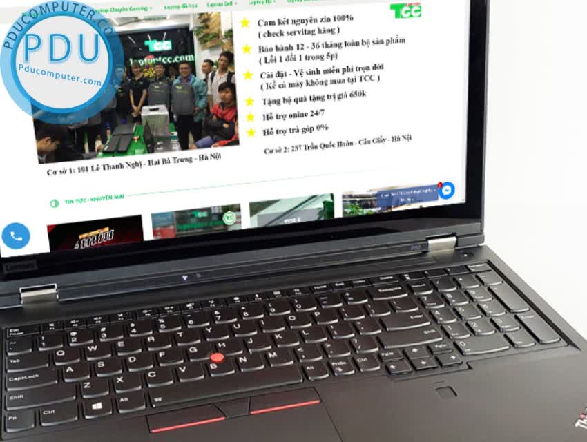 Laptop Cũ Lenovo Thinkpad P52| Core i7 – 8750H| Ram 16GB DDR4| SSD 512GB|15.6″ FHD| Nvidia Quadro P1000