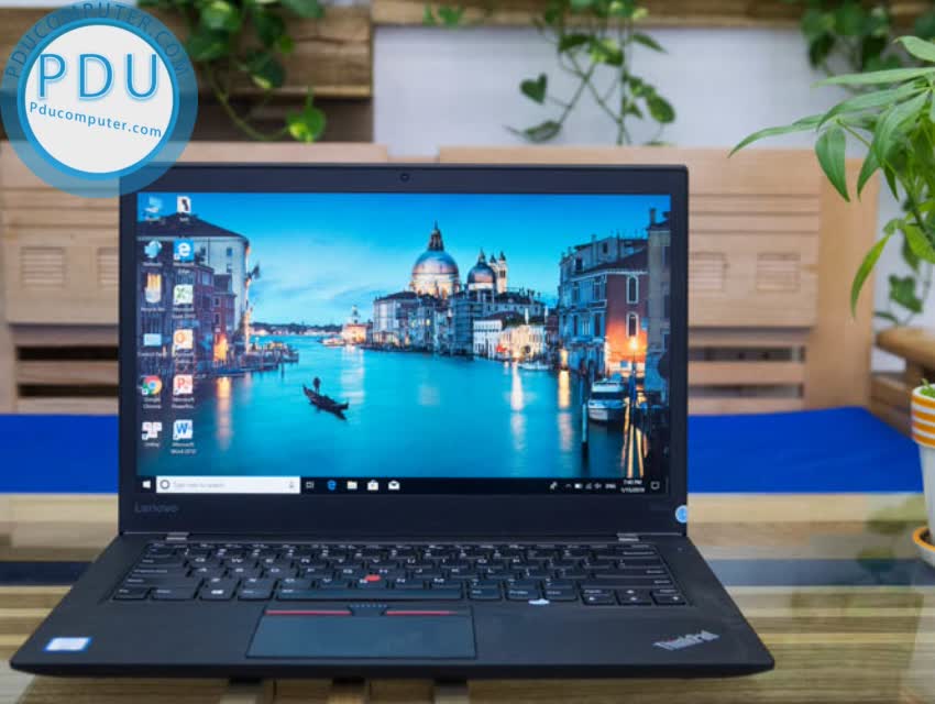 Laptop cũ Lenovo ThinkPad T460S Core i7* 6600U| 8GB| SSD 256Gb| 14 inch|FHD| Card on