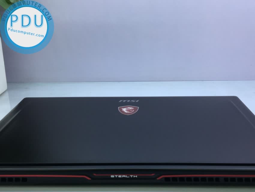 Laptop Cũ MSI GS63 7RF Stealth Pro Core i7-7700HQ, RAM 16GB, SSD 128+HDD 1TB, NVIDIA GeForce GTX 1060 (6GB), 15.6 inch Full HD
