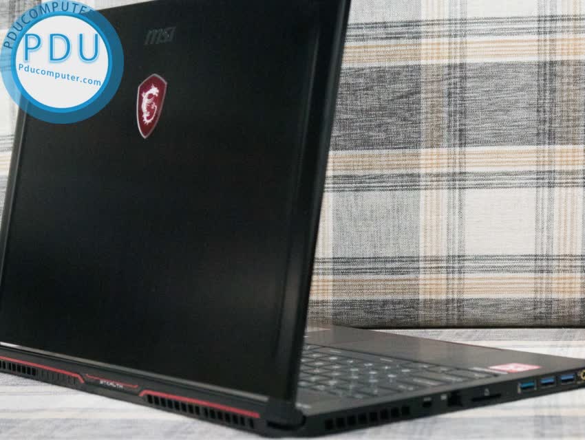 Laptop Gaming MSI GS63 Stealth Thin 8RE i7-8750H/Ram 16GB/SSD256GB+1TB HDD/ GTX 1060 6gb/15.6″ FHD anti-glare IPS Like new fullbox