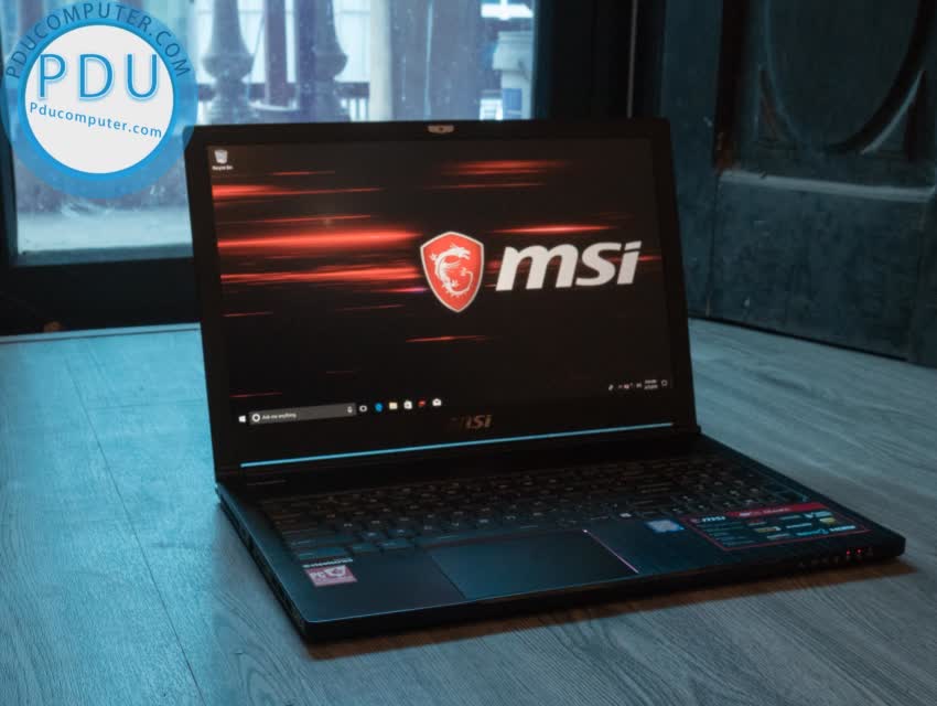 Laptop Gaming MSI GS63 Stealth Thin 8RE i7-8750H/Ram 16GB/SSD256GB+1TB HDD/ GTX 1060 6gb/15.6″ FHD anti-glare IPS Like new fullbox