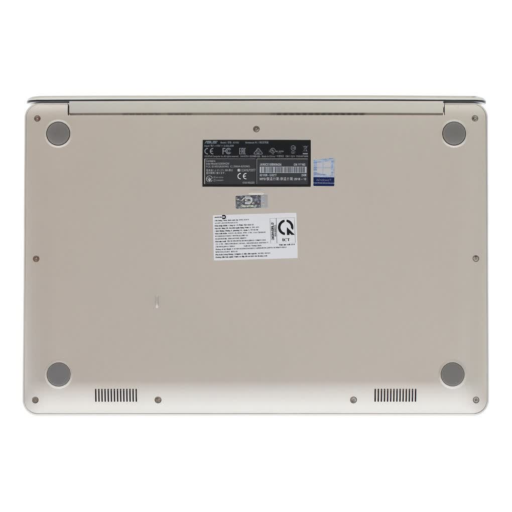 Laptop Asus A510UN-EJ463T (i5 8250U/4GB RAM/1TB HDD/15.6 inch FHD/MX150 2GB/Win 10/Vàng)