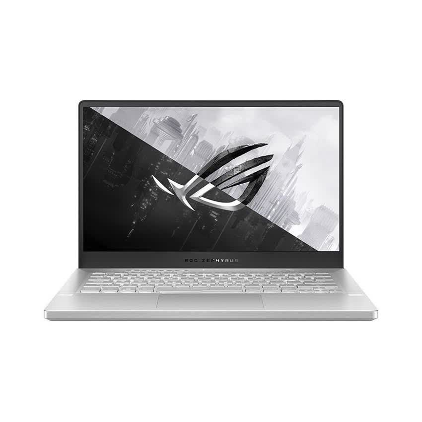 Laptop Asus Gaming ROG Zephyrus GA401II-HE152T (R7 4800HS/16GB RAM/512GB SSD/14 FHD 120Ghz/GTX 1650Ti 4GB/Win10/Túi/Trắng)