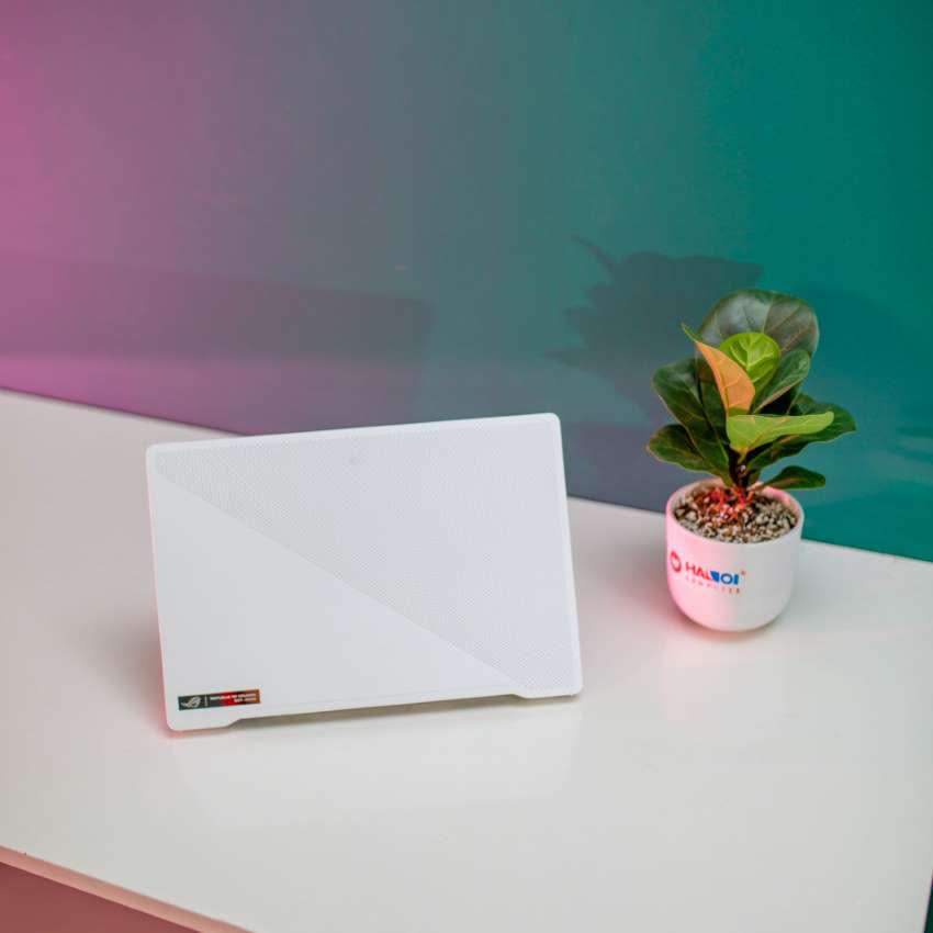 Laptop Asus Gaming ROG Zephyrus GA401IU-HA181T (R7 4800HS/16GB RAM/512GB SSD/14 2K IPS/GTX 1660Ti 6GB/Win10/Túi/Trắng)