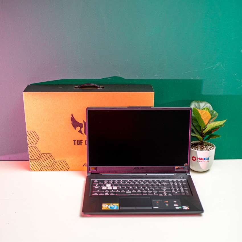 Laptop Asus Gaming TUF FA706II-H7125T (R5 4600H/8GB RAM/512GB SSD/17.3 FHD 120Ghz/GTX 1650Ti 4GB/Win10/Xám)