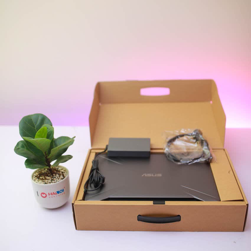 Laptop Asus Gaming TUF FX505DT-HN478T Ryzen7 3750H/8Gb/SSD 512/15.6 144hz/GTX 1650 4Gb/Win10/Xám