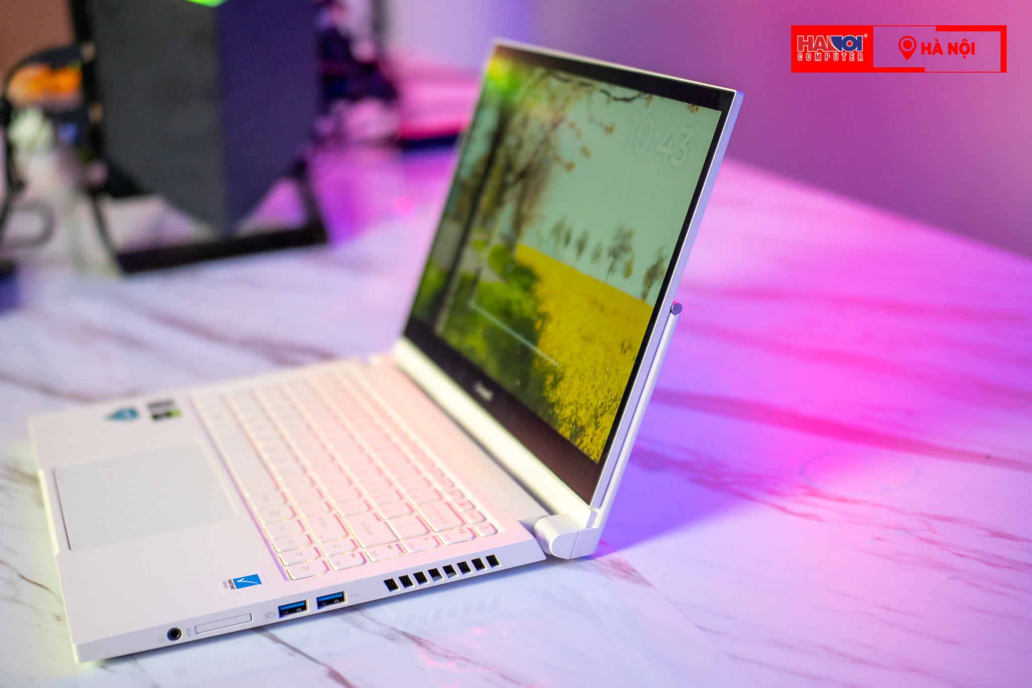 Laptop Đồ họa ConceptD 3 Ezel CC314-72G-75SM (NX.C5JSV.002) (i7 10750H/16GB RAM/1TB SSD/GTX1650Ti 4G/14 inch FHD Touch/Bút/Win10 Pro/Trắng)