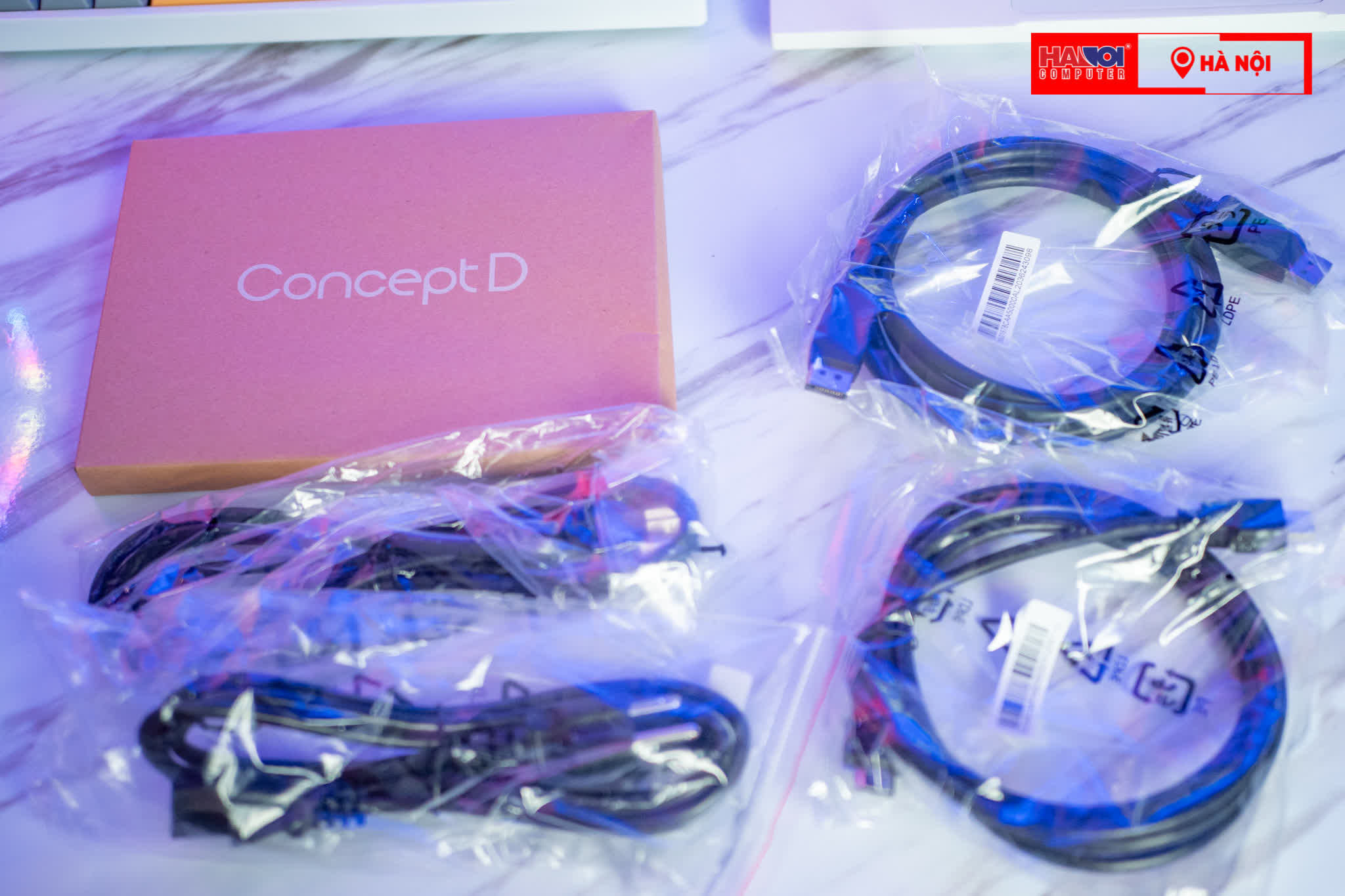 Laptop Đồ họa ConceptD 3 Ezel CC314-72G-75SM (NX.C5JSV.002) (i7 10750H/16GB RAM/1TB SSD/GTX1650Ti 4G/14 inch FHD Touch/Bút/Win10 Pro/Trắng)