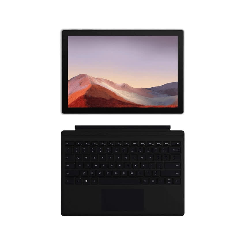 Microsoft Surface Pro 7 (i5 1035G4/8GB RAM/128GB SSD/12.3 inch Cảm ứng/Win 10 Home/Keyboard/Bạc)