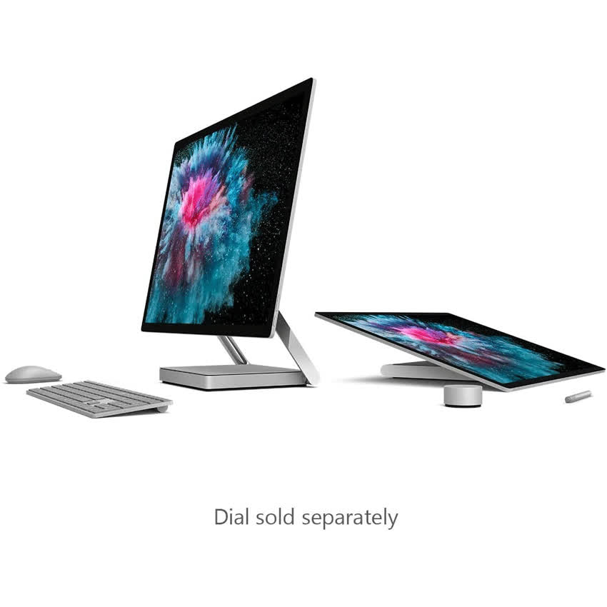 Microsoft Surface Studio 2 (i7 7820HK/16GB RAM/1TB SSD/28 Cảm ứng/GTX 1060 6GB/Win10/Keyboard/Bạc)