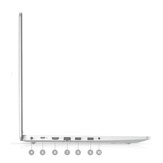 Laptop Dell Inspiron 5593A (P90F002N93A) (i7 1065G7/8GB RAM/512GB SSD/MX230 4G/15.6 inch FHD/Win 10/Bạc)