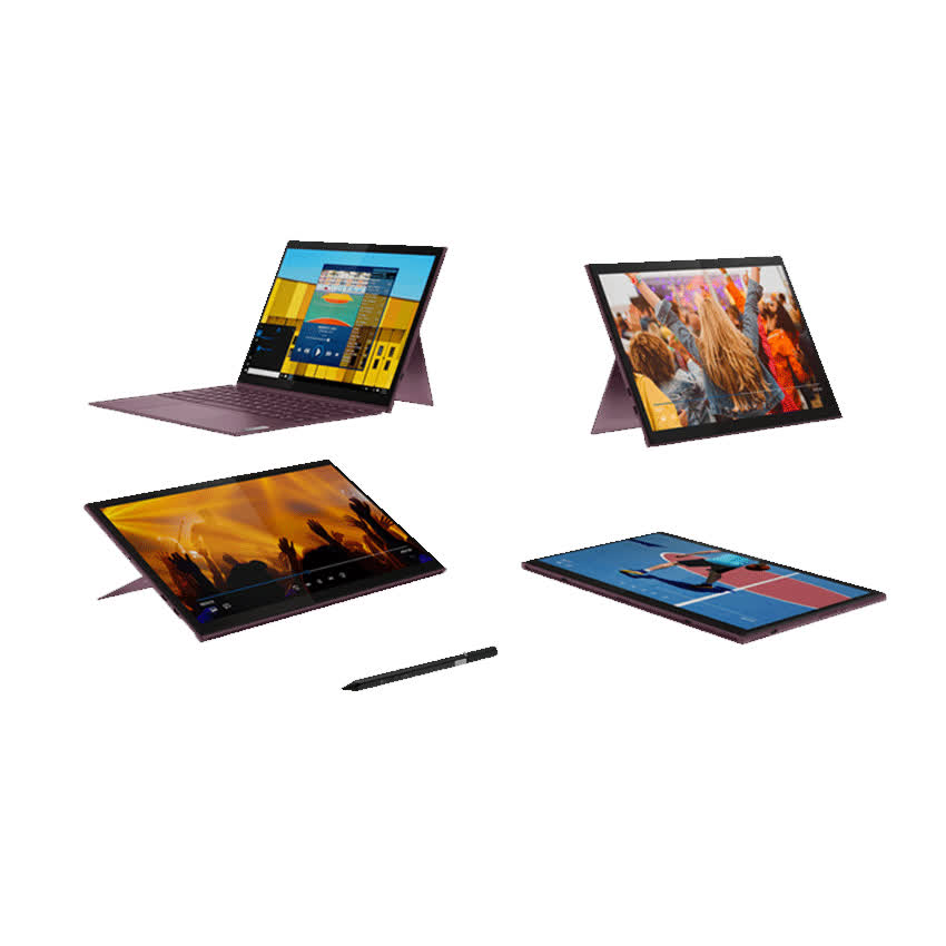 Laptop Lenovo Yoga Duet 7 13IML05 (82AS009AVN) (i5 10210U/8GB RAM/512GB SSD/13 WQHD Touch/Bút/Win/Tím)