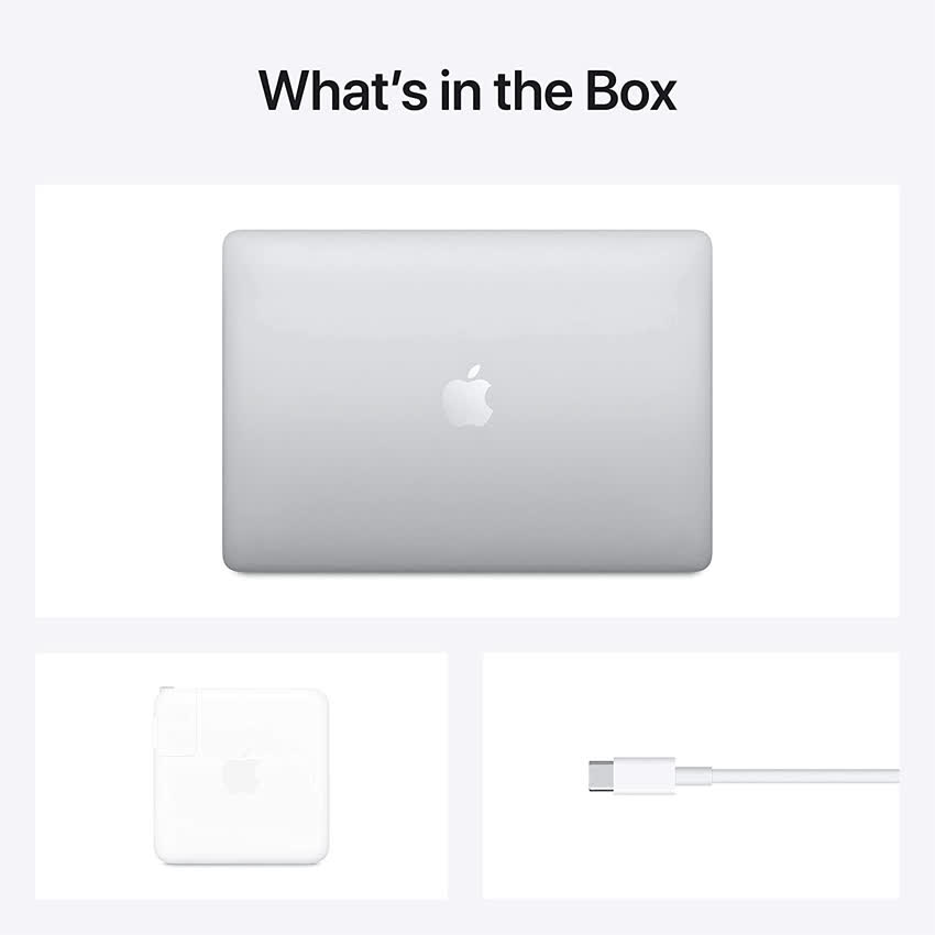 Apple Macbook Pro 13 Touchbar (MYDA2SA/A) (Apple M1/8GB RAM/256GB SSD/13.3 inch IPS/Mac OS/Bạc) (NEW)