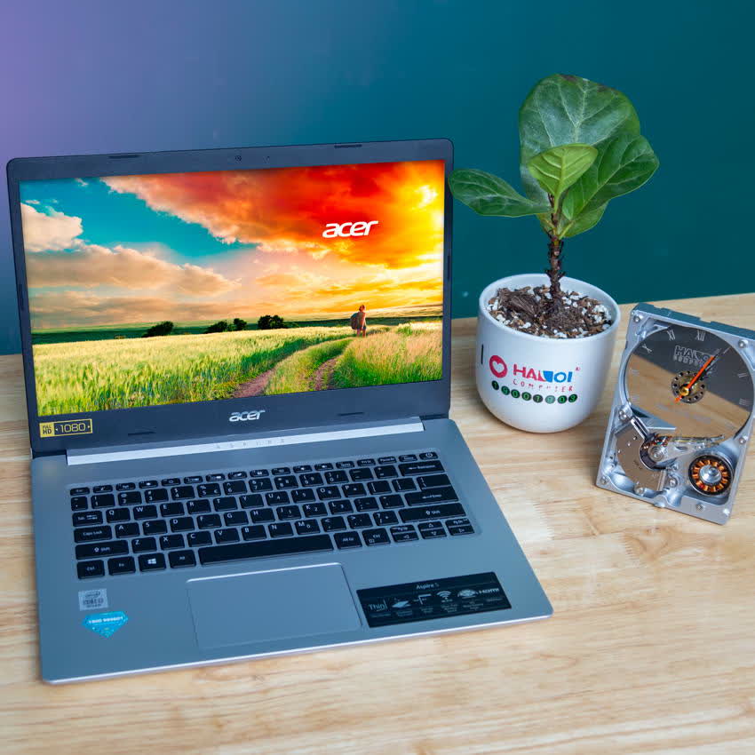 Laptop Acer Aspire 5 A514-53-3821 (NX.HUSSV.001) (i3 1005G1/4GB RAM/256GB SSD/14.0 inch FHD/ Win /Bạc)