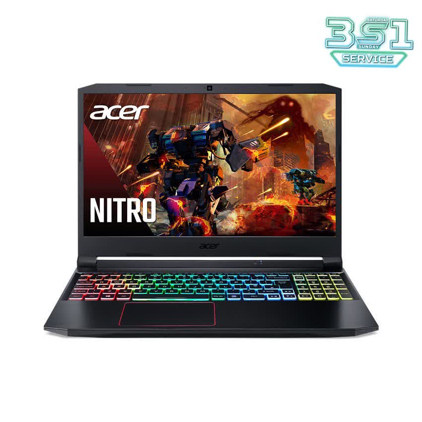 Laptop Acer Gaming Nitro 5 AN515-55-73VQ (NH.Q7RSV.001) i7-10750H/ 8GB RAM/ 512GB SSD /GTX1650 4G DDR6 /15.6 inch FHD/Win 10) (2020)