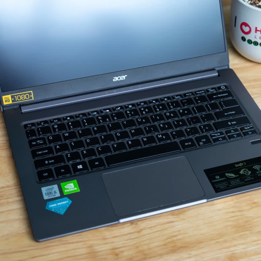 Laptop Acer Swift SF314-57G-53T1(NX.HJESV.001) (i5 1035G1/8GB RAM/512GB SSD/MX250 2GB/14 inch FHD/Win 10/1.19kg)