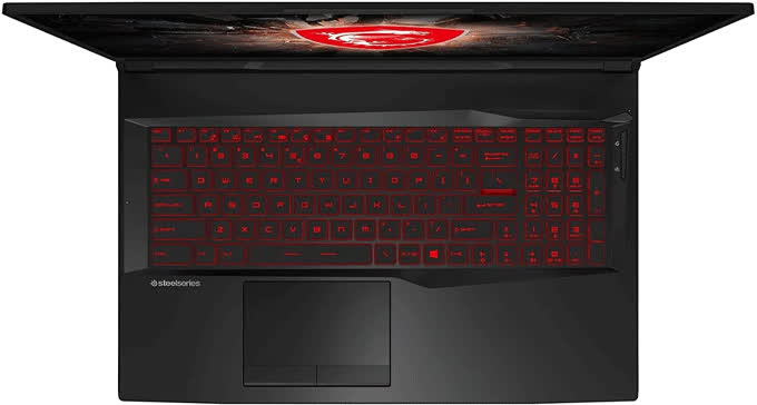 Laptop MSI Gaming GL75 Leopard 10SDR (495VN) (i7-10750H/16GBRAM/512GB SSD/GTX 1660Ti 6G/17.3 inch FHD 144Hz/Win 10/Đen) (2020)