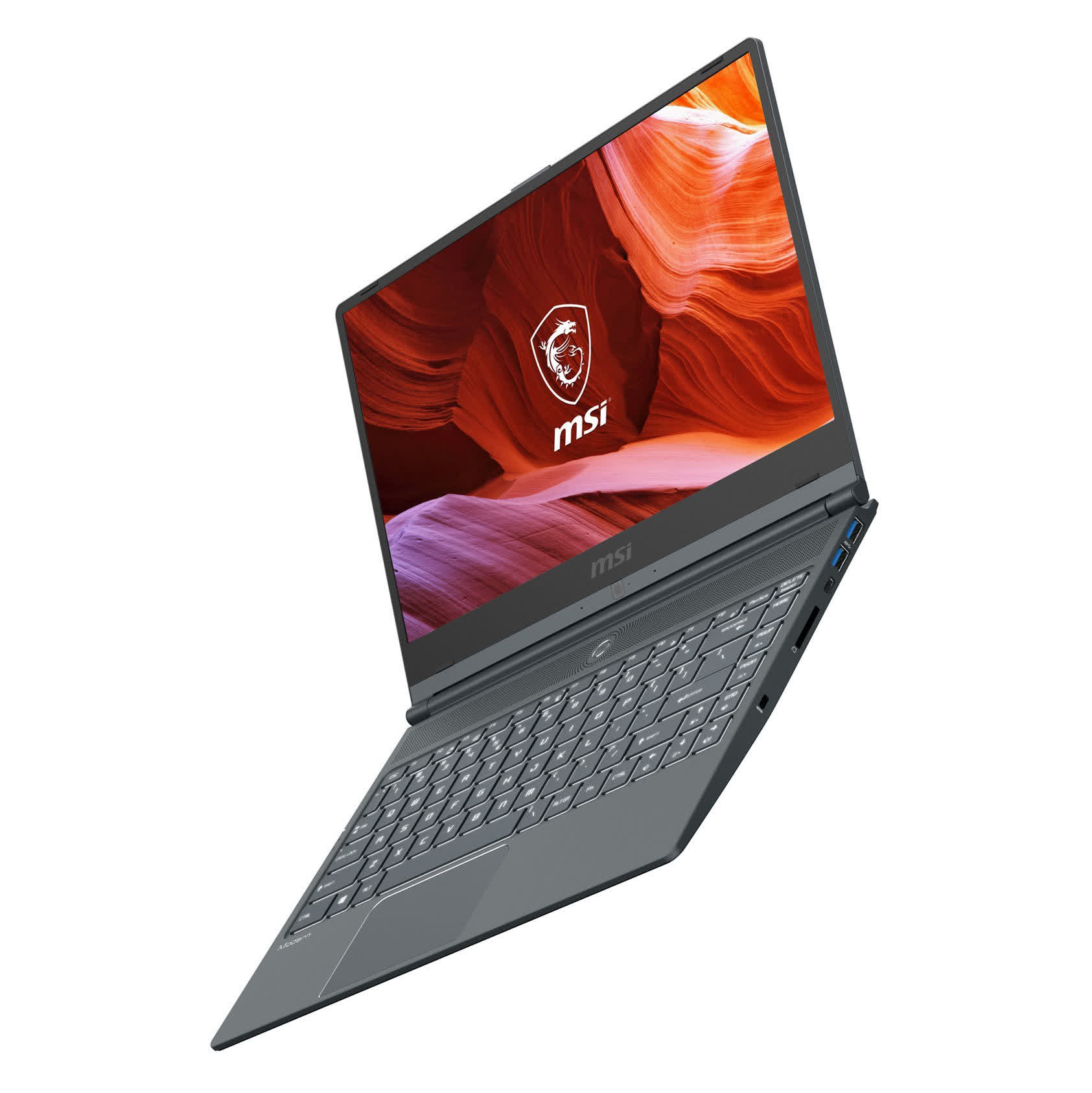 Laptop MSI Modern 14 A10M (1028VN) (i5 10210U/8GB RAM/256GB SSD/14.0 inch FHD IPS/Win10/Xám)