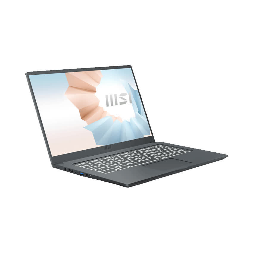 Laptop MSI Modern 15 A11M (200VN) (i5-1135G7/8GB RAM/512GB SSD/15.6 inch FHD/Win 10/Xám)