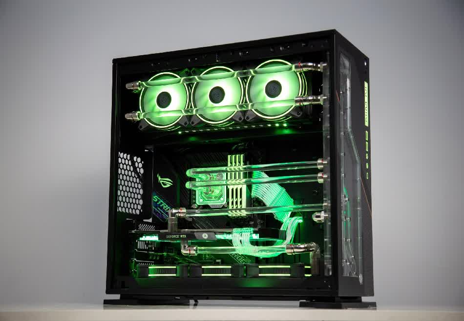 PC ENTHUSIAST GAMING PLATINUM 03 (i9 10900K/Z490/32GB RAM/500GB SSD/RTX 2080 SUPER/850W/WATERCOOLING EK/RGB)