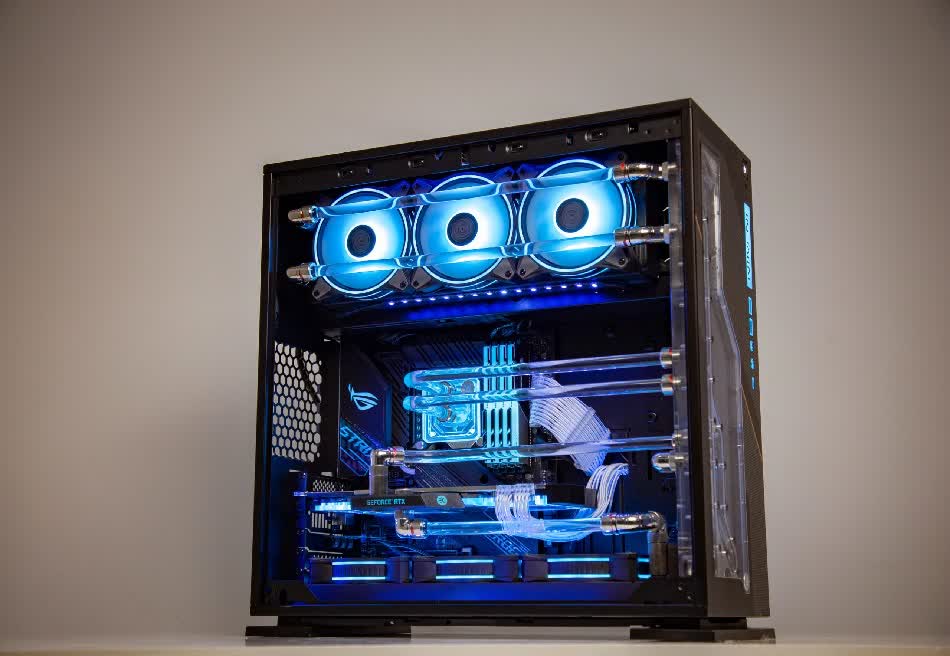 PC ENTHUSIAST GAMING PLATINUM 03 (i9 10900K/Z490/32GB RAM/500GB SSD/RTX 2080 SUPER/850W/WATERCOOLING EK/RGB)