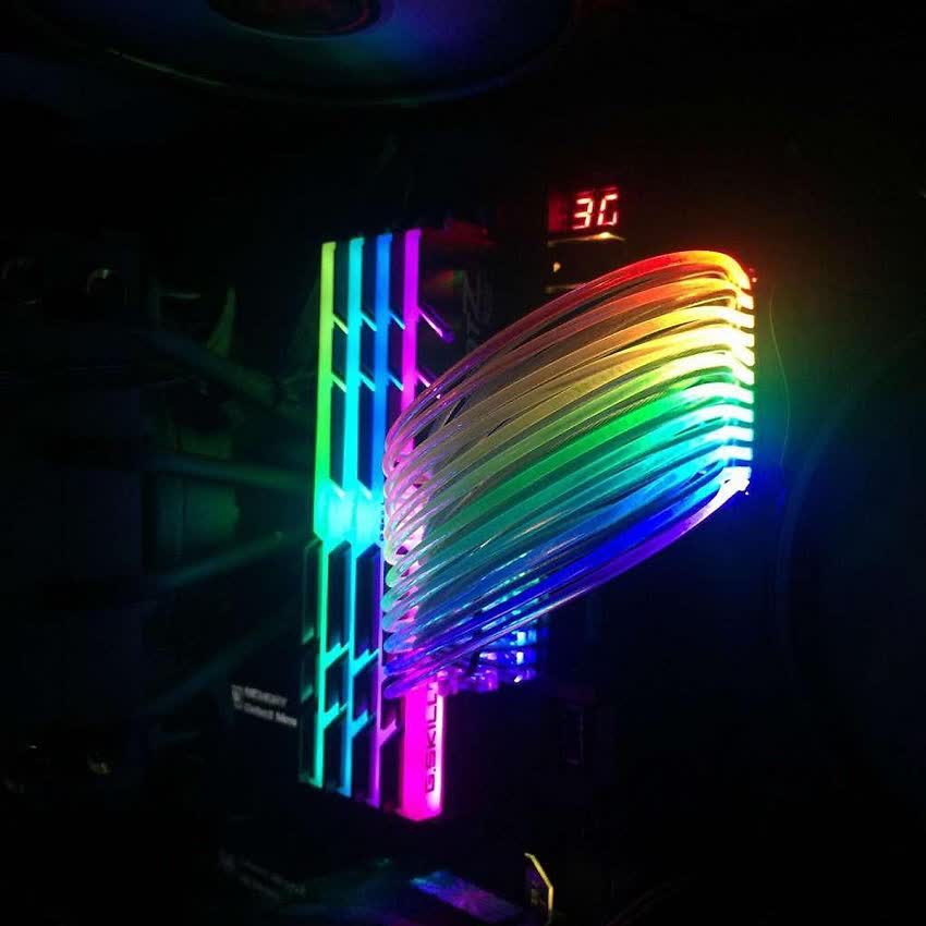 PC GAMING FALCON 014 (I5 9400F/B365/8GB RAM/SSD 512GB/GTX 1660 Super/550W/Water Cooling Freezemod/RGB)