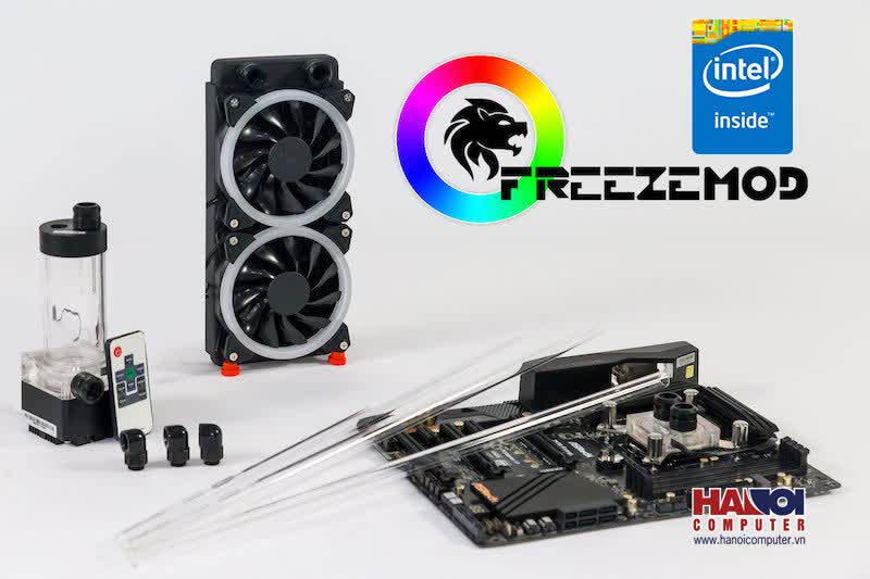 PC GAMING FALCON 014 (I5 9400F/B365/8GB RAM/SSD 512GB/GTX 1660 Super/550W/Water Cooling Freezemod/RGB)