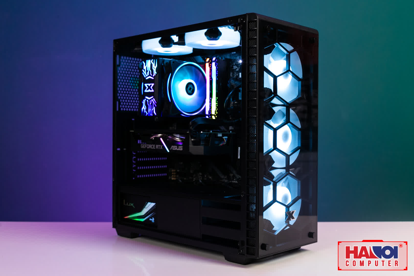 PC GAMING FALCON 018 (i5 10400/B460/16GB RAM/250GB SSD/RTX 2060 SUPER/650W/TẢN WINDPOWER/RGB)