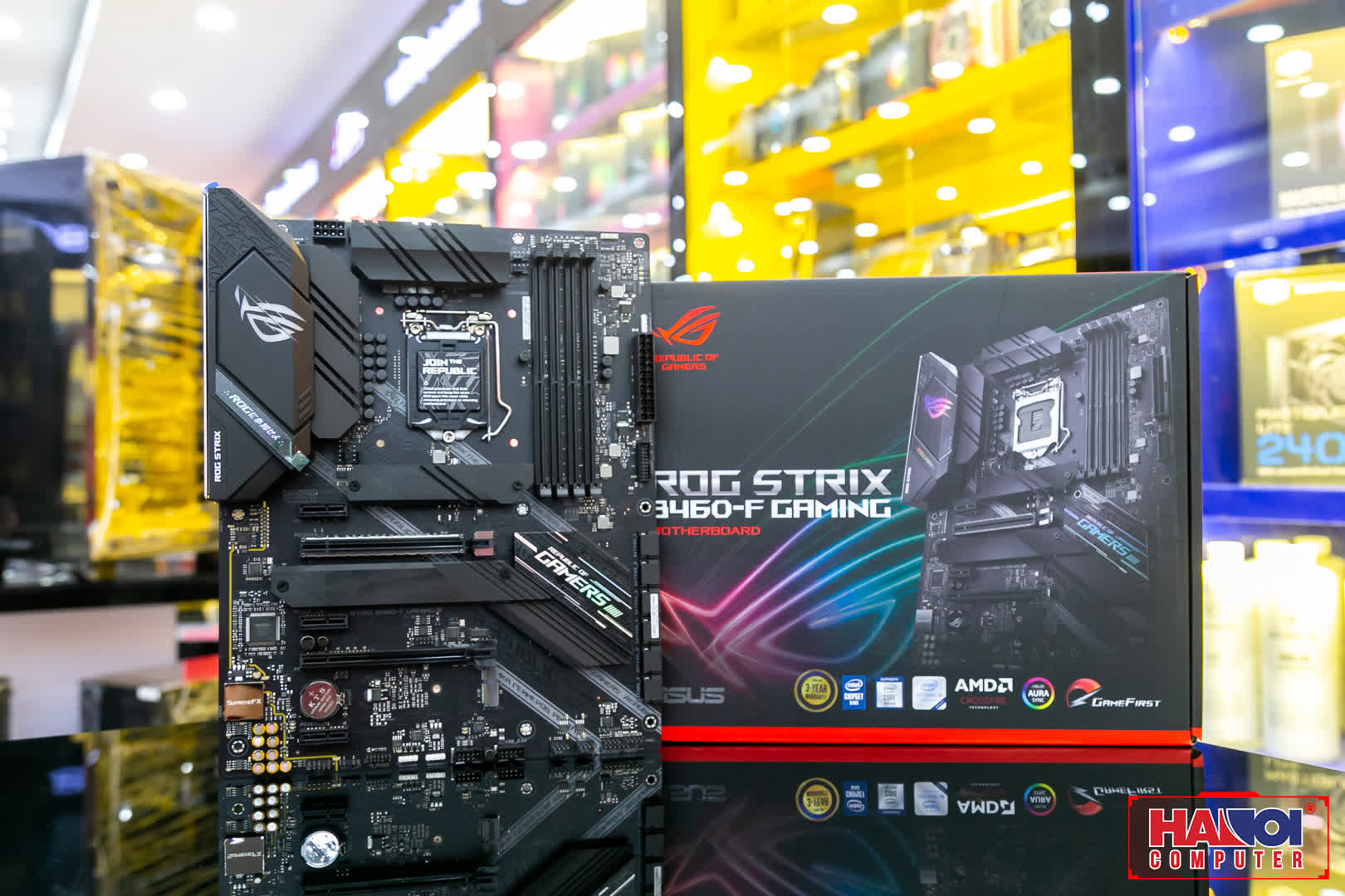 PC GAMING FALCON 051 (i7 10700F/B460/16GB RAM/250GB SSD/RTX 3060Ti/750W/AIO 240X/RGB)