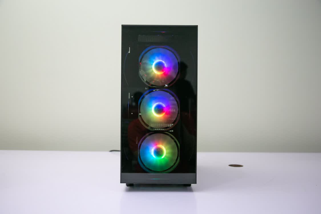 PC GAMING SHARK 008 (I3 9100F/H310/8GB RAM/RX 570/450W/Tản T400i/RGB)