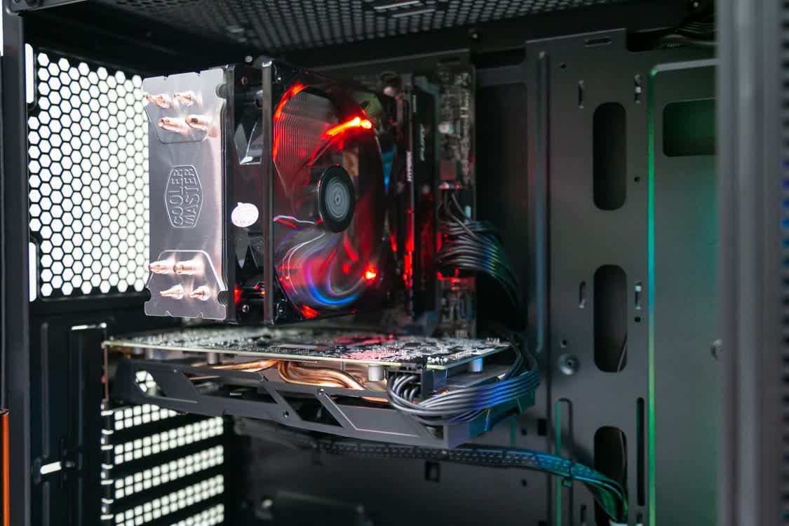 PC GAMING SHARK 008 (I3 9100F/H310/8GB RAM/RX 570/450W/Tản T400i/RGB)