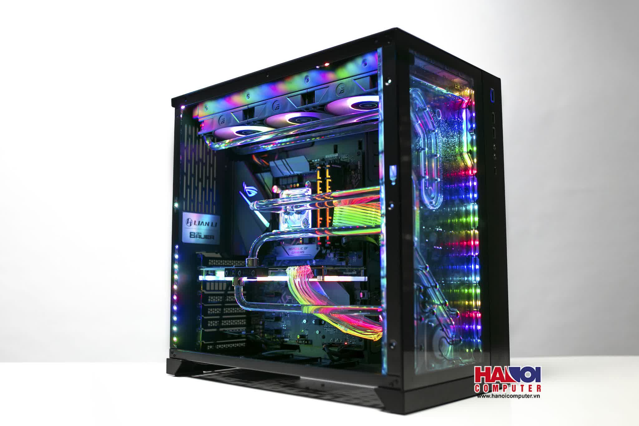 PC HNC ENTHUSIAST WATERCOOLING- GAMING LIMITED E1 (I7 8700/B360/16GB RAM/512GB SSD/RTX 2070/600W/RGB)